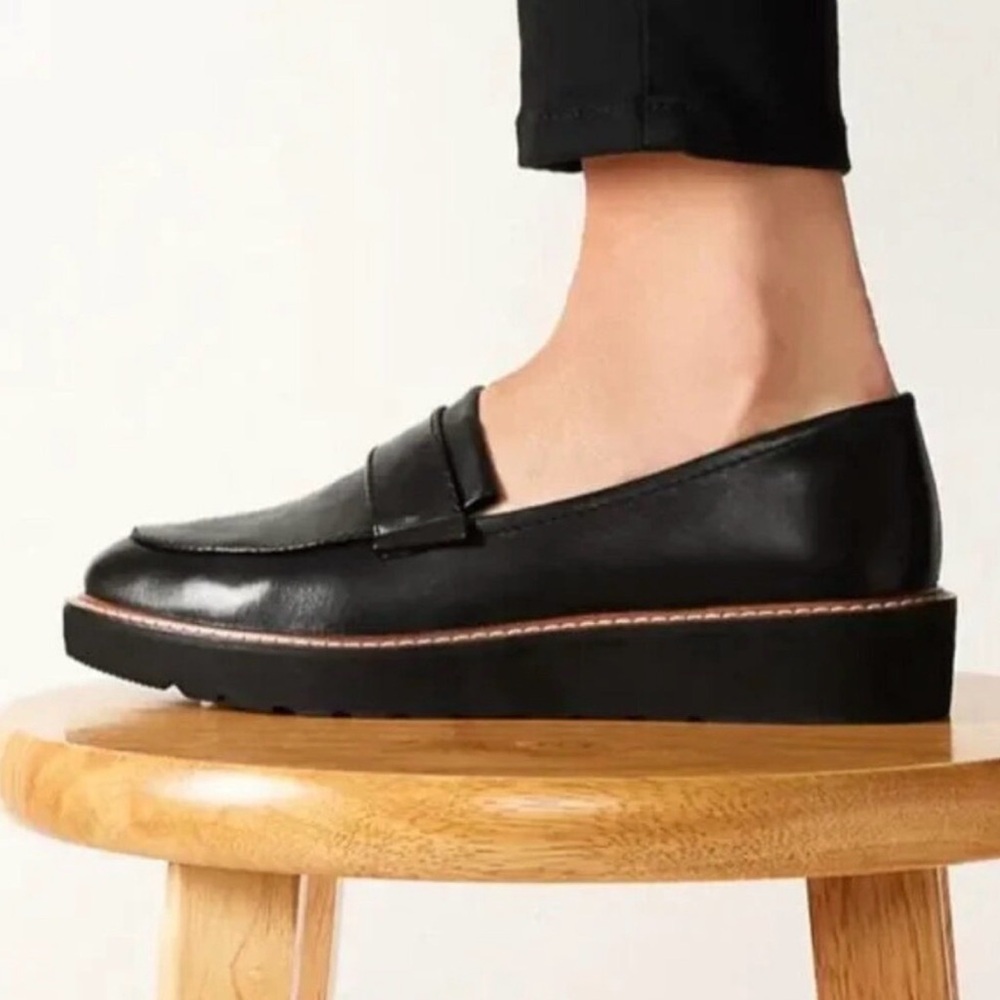 Naturalizer Adiline Platform Loafer Patent Leather Black Size 8.5 - Picture 7 of 7